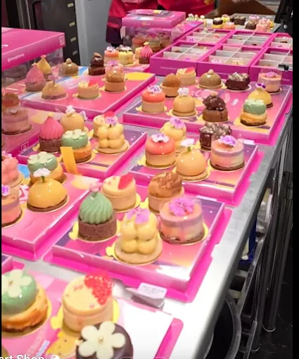 Wide selection of handcrafted mini desserts